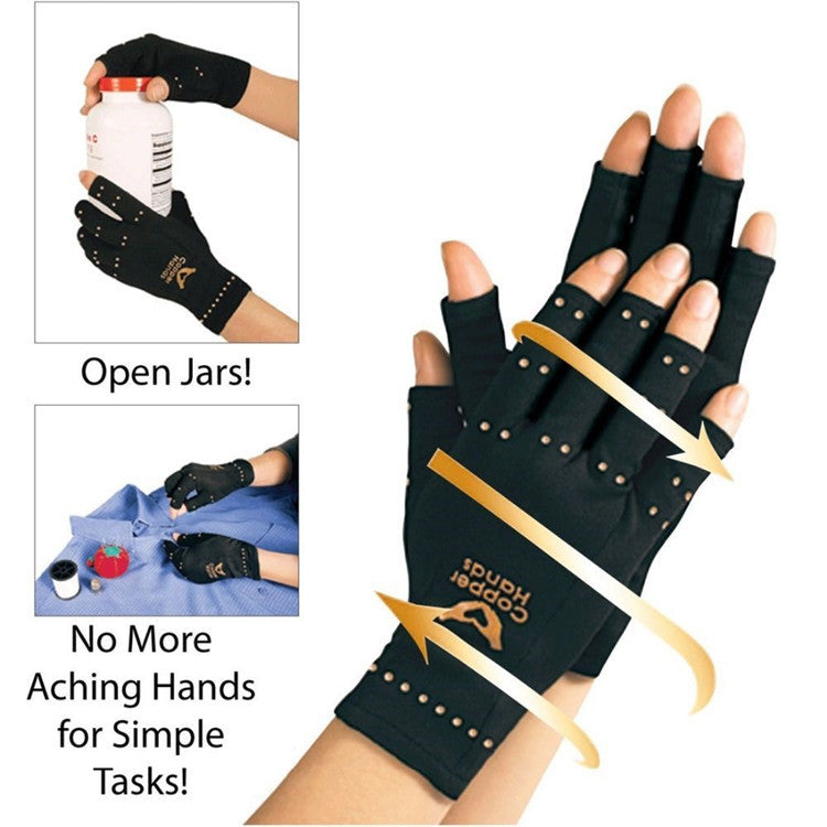 Copper Compression Therapy Hand Gloves